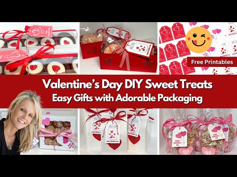 Valentine’s Day DIY Sweet Treats | Easy Gifts with Adorable Packaging