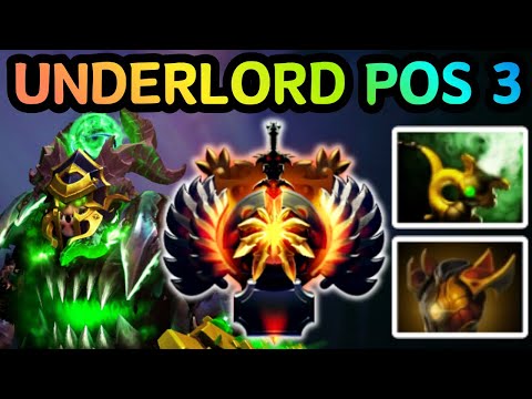 🔥 UNDERLORD OFFLANE — IMBA AURA, ROOT, TELEPORT | DOTA 2 GAMEPLAY 🔥