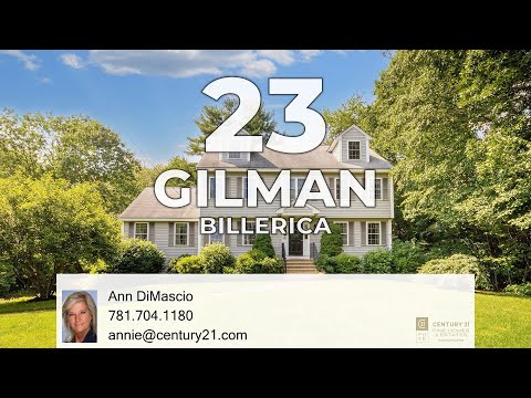 23 Gilman Road, Billerica, MA 01862