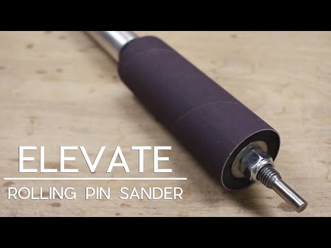 Luthier Tool Tutorial- ELEVATE Rolling Pin Sander