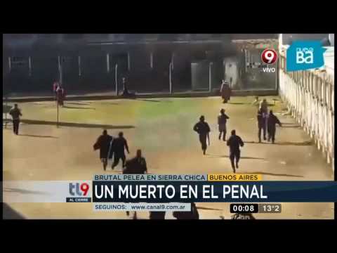 Un muerto por brutal pelea en el penal de Sierra Chica