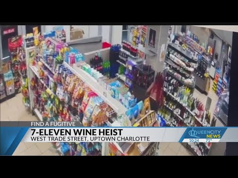 FIND A FUGITIVE: Suspects steals wine from Charlotte 7-Eleven