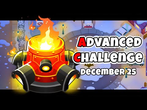 BTD 6 - Advanced Challenge: 10 rounds until Santa comes to town