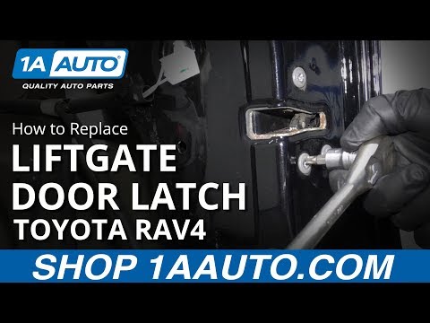 How to Replace Liftgate Door Latch 06-12 Toyota RAV4