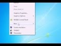 How To Create A New File On The Desktop In Windows 7