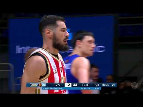 ADMIRALBET ABA LIGA (6. kolo) Crvena Zvezda - Budućnost 95:79 / 8.11.2025.