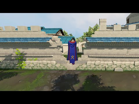 Getting 120 agility on the Falador wall shortcut