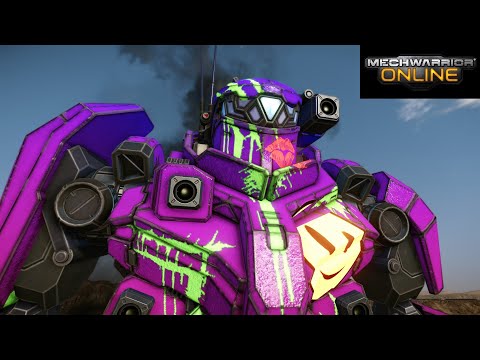 MWO: Gameplay #713 Black Knight mit wunderschönem Laservomit