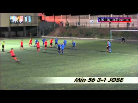 Vídeo Resumen U.D. Las Huesas 4 - C.D. Abrisajac 3  Primera Grupo 2º Jor 8 Tem 14-15