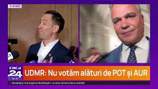 UDMR a decis să nu facă parte din guvernul Veștea. Cum vor vota parlamentarii maghiari