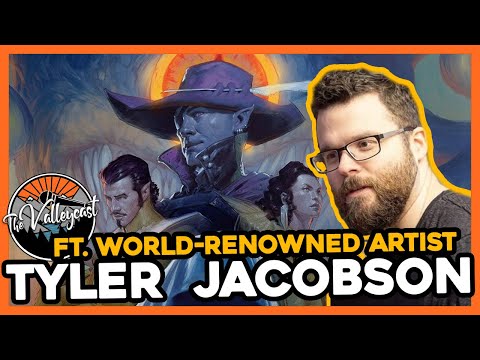 Hanging with TYLER JACOBSON - famous fantasy illustrator (and Joe's old college roommate!)