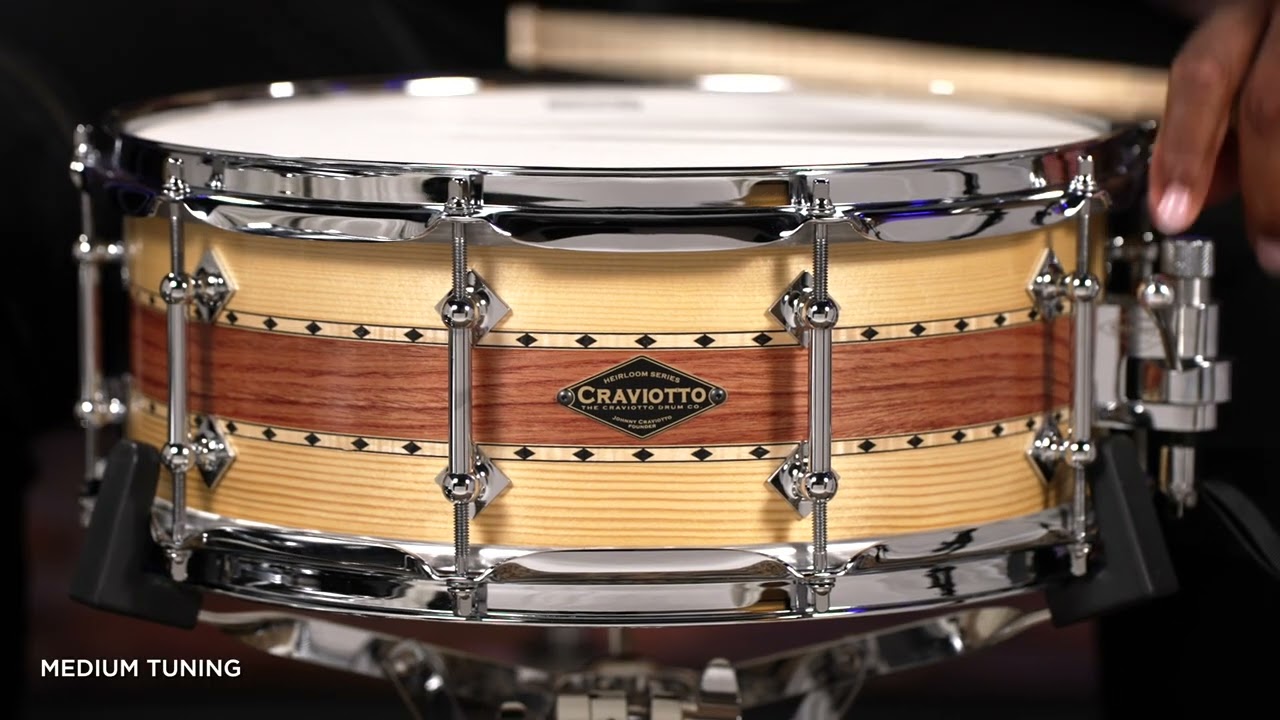 Craviotto Snare Drums at Memphis Drum Shop