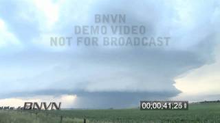 preview picture of video '6/23/2010 Super Cell Thunderstorm Time Lapse Footage.'
