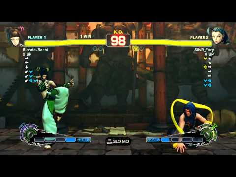 SSF4: Blonde-Bachi (Juri) vs SilvR_Fury (Rose)
