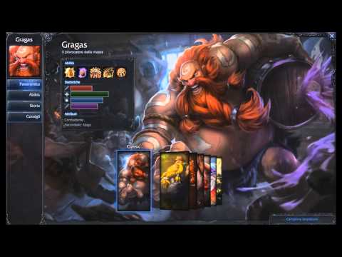 Gragas new classic skin League of Legends