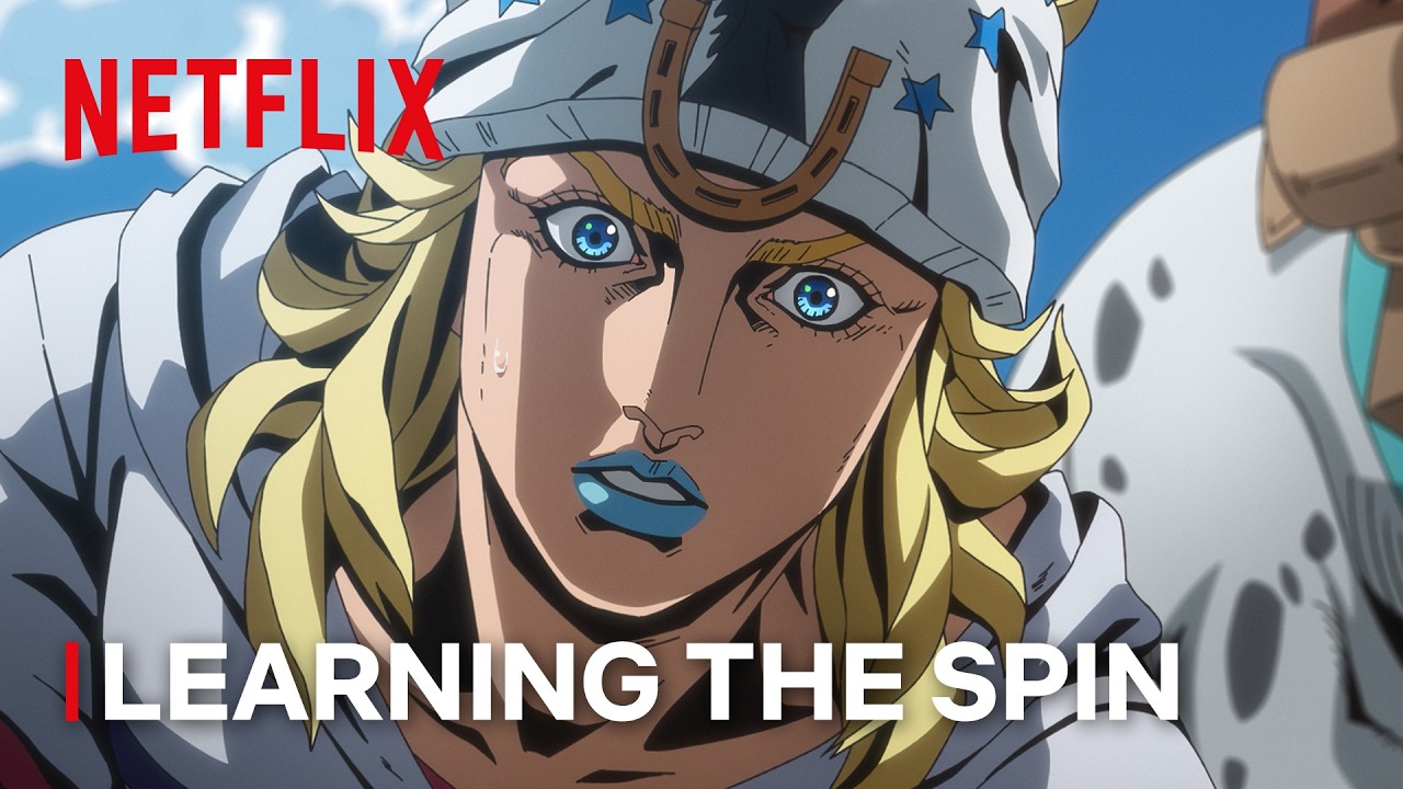 Secrets of the Spin | STEEL BALL RUN JoJo's Bizarre Adventure | Clip | Netflix Anime