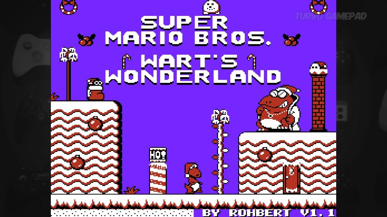 Wart's Wonderland (Super Mario Bros MOD / NES)