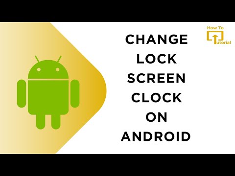 How to Change Lock Screen Clock on Android