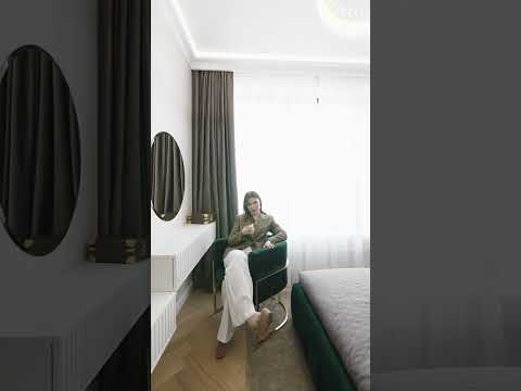 КАК РАБОТАЕТ ЭЛЕКТРОПРИВОД ДЛЯ ШТОР #дизайнинтерьера #жкheadliner #дизайнспальни