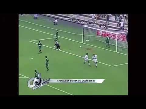 Anos 1997 - Santos FC 3x0 Goiás
