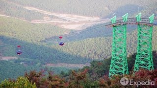 preview picture of video 'Guía turística - Teleférico panorámico acuático de Hallyeo, Corea del Sul | Expedia.mx'