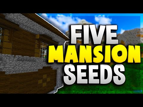 5 Minecraft Mansion Seeds 1 12 2 Minecraft Seeds