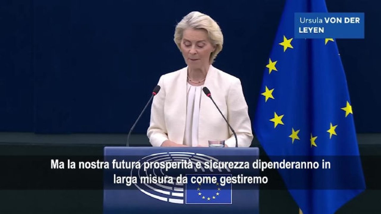 Von der Leyen: L'impatto del cambiamento climatico è devastante, è stata l'estate della verità
