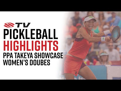 The Dinking Battle Pickleball Highlight - Takeya Showcase Women's Doubles