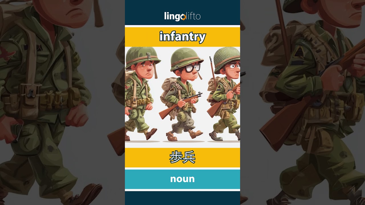 Nlli Infantry - 歩兵 意味とビデオレッスン | ESL練習