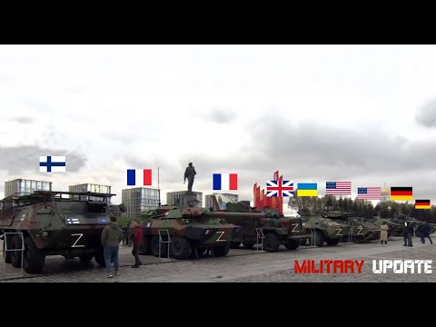 Terrifiying !! Russia Shows Dozens of NATO Weapons Captured in Ukraine