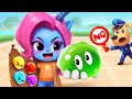 Stay Away From Dangerous Toys Safety Rules Sheriff Labrador Kids Cartoon BabyBus