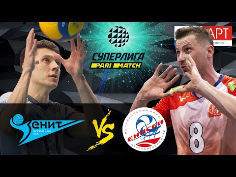 27.02.2021🏐 "Zenit-SPB" - "Enisey" | Men's Volleyball Super League Parimatch | round 24
