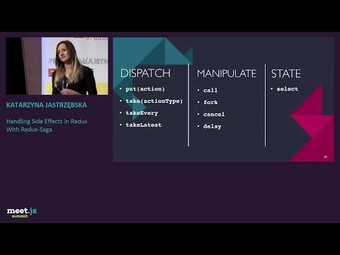 Kasia Jastrzębska - Handling Side Effects in Redux With Redux-Saga - meet.js Summit 2017 Gdańsk