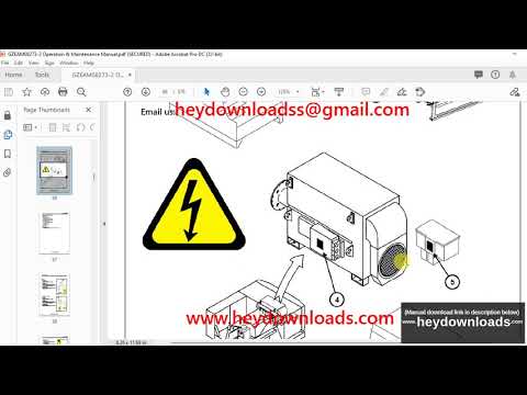 Komatsu HYDRAULIC MINING SHOVEL PC4000-11 Operation & Maintenance Manual(08273-xD-GB-2)-PDF DOWNLOAD