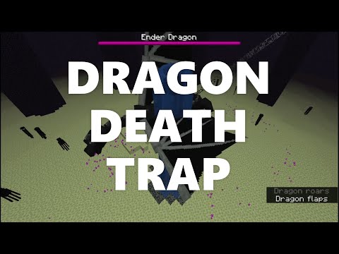 Minecraft Elegance: Ender Dragon Death Trap - Simple, Safe, Fast (Java 1.14.2+*)
