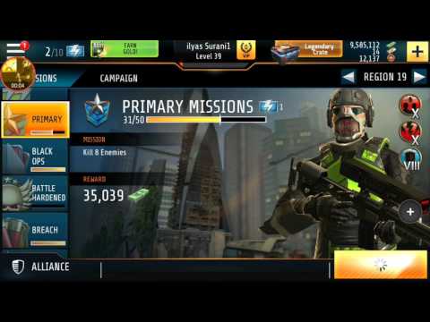 Kill Shot Bravo Region 19=32 Primary Mission Complete