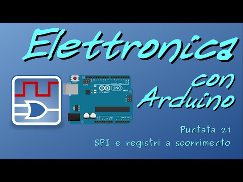 Elettronica digitale con Arduino 21: SPI e registri a scorrimento