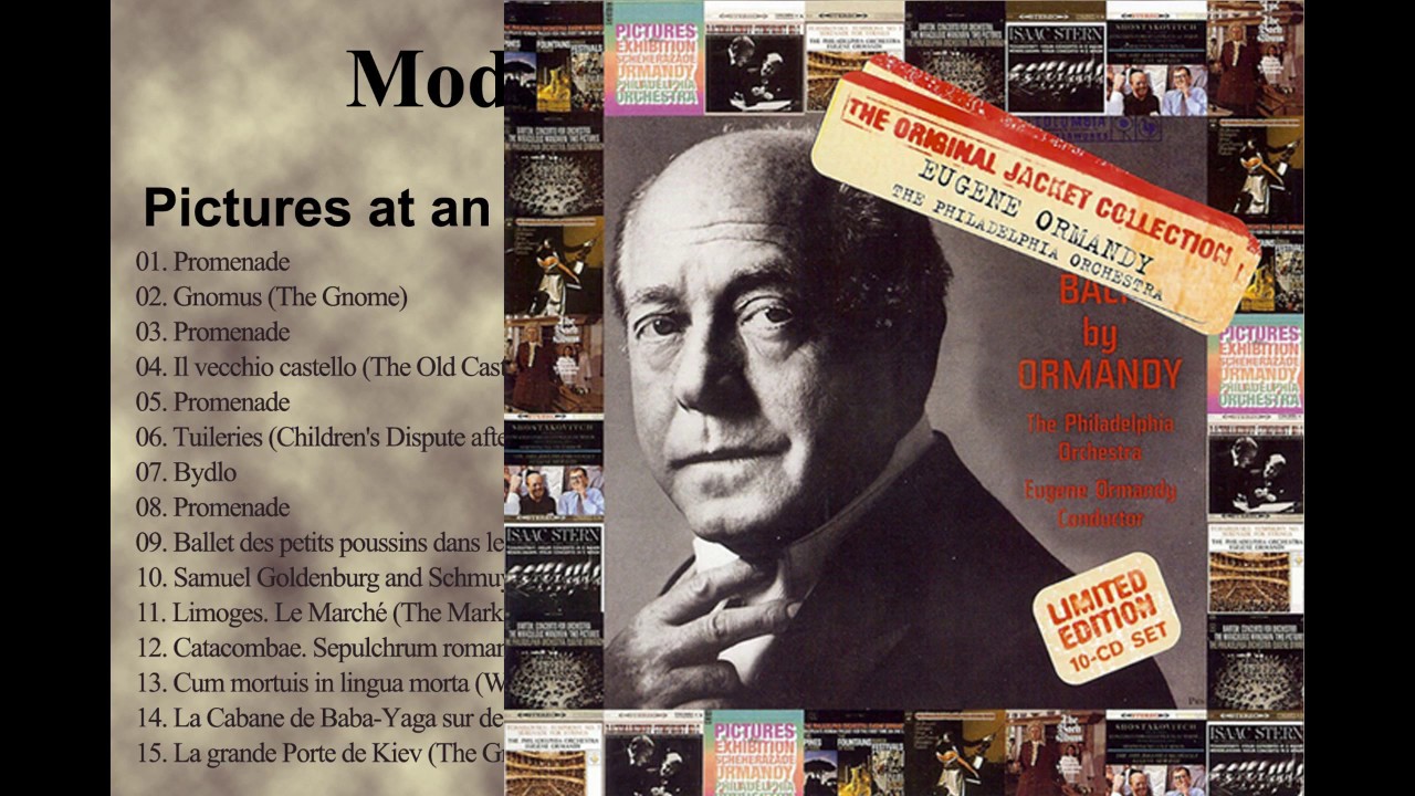 Mussorgsky Pictures at an Exhibiti(Eugene Ormandy 1966)