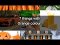 Orange colour/ learn math with I spy game / have fun learning/