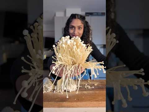 Enoki Mushrooms 🍄