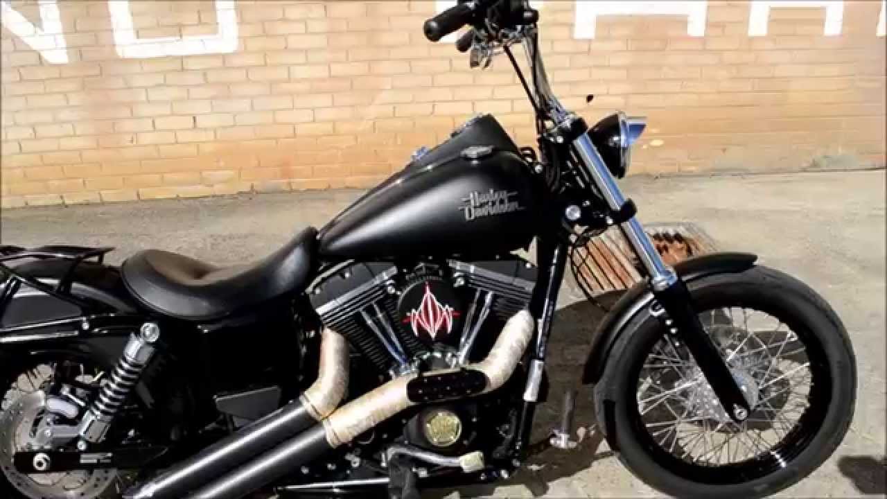 2013 Harley Davidson Dyna Street Bob walk around and start up