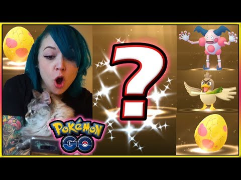 HATCHING SHINY REGIONAL 7K EGGS IN POKÉMON GO!