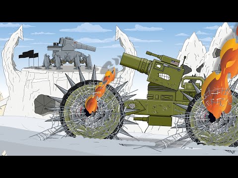 Dora Walker vs John Big Wheel - Tank battle in the mountains