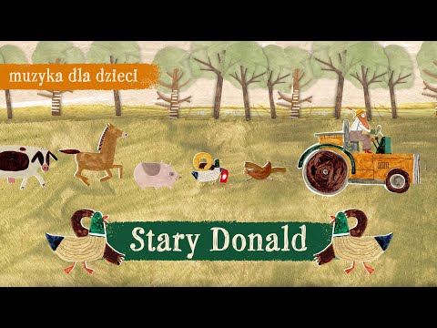 STARY FARMER DONALD farmę miał | najlepsze piosenki dla dzieci | pomelody | Zosia Kurowska