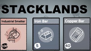 Making Metal Ingots to Construct Advanced Buildings - [Stacklands gameplay #25]