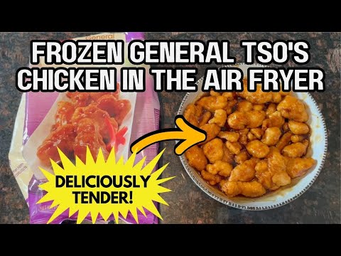 Frozen General Tso's Chicken 🍗 Air Fryer Magic – Easy Way to Get Crispy, Tasty Bites Every Time ✨