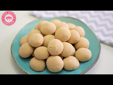 Tahinli Kurabiye Tarifi ☕ KATIYAĞSIZ❗ HELVA Tadında Ağızda Dağılan Minik Tahinli Kurabiyeler