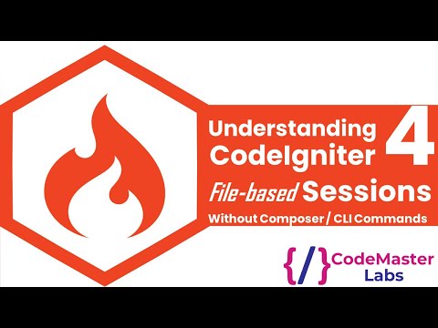 CodeIgniter 4 Sessions Without CLI or Composer | User Authentication & Flashdata