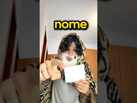 Vou adivinhar o seu nome!