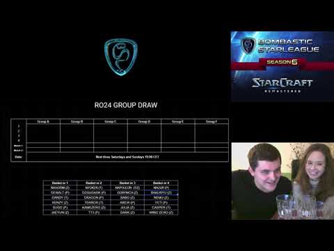Bombastic Starleague 6 Proleague (BSL6) Ro24 Group Drawings